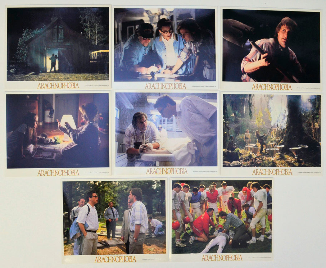 Arachnophobia Original Set of 8 Lobby Cards / Colour F.O.H. Stills 