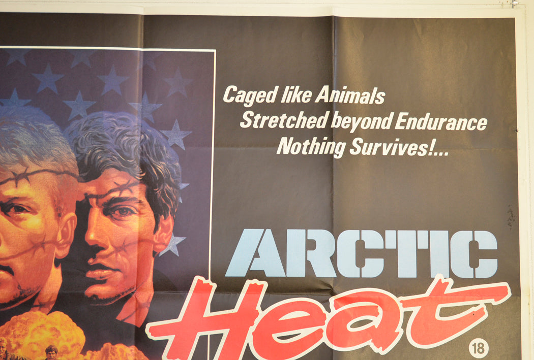 ARCTIC HEAT (Top Right) Cinema Quad Movie Poster 