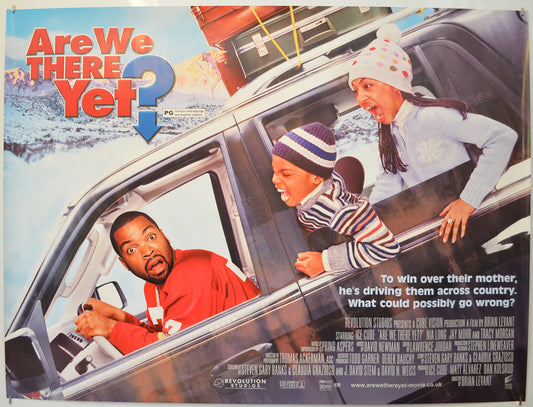 Are We There Yet? Original Quad Poster - Film Poster - Movie Poster  