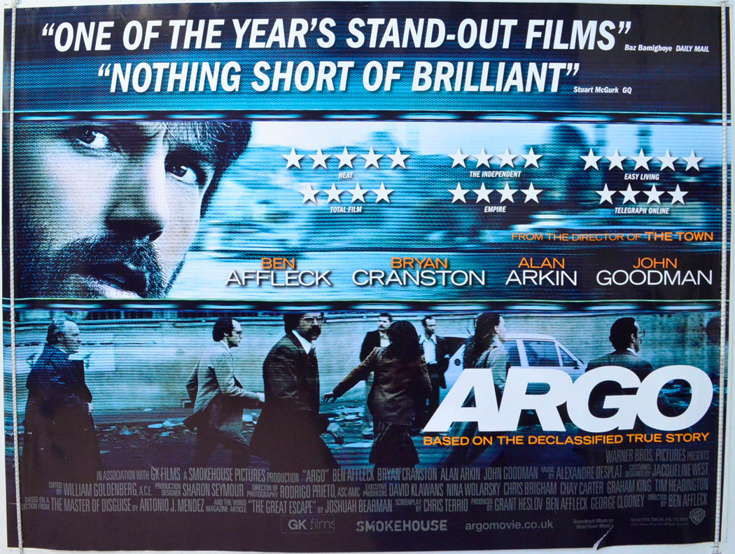 Argo Original British Quad Poster - Film Poster - Movie Poster 