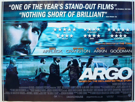 Argo Original British Quad Poster - Film Poster - Movie Poster 