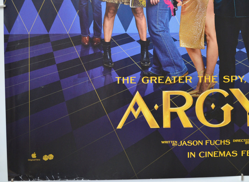 ARGYLLE (Bottom Left) Cinema Quad Movie Poster 