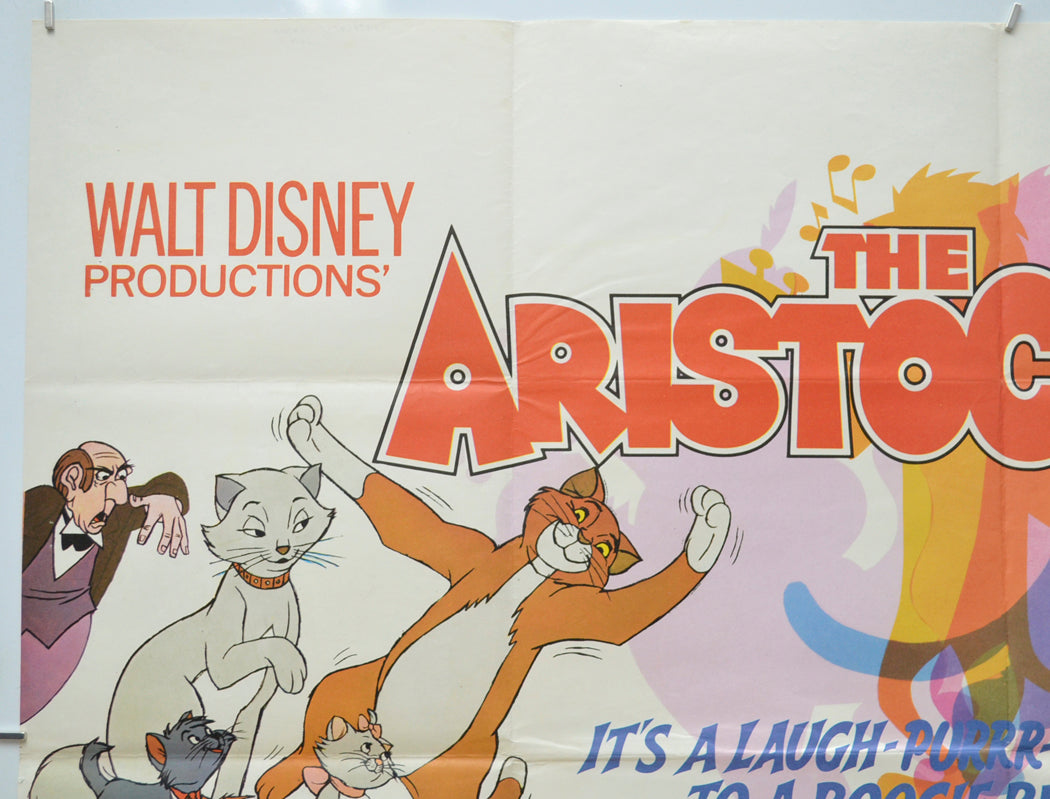 THE ARISTOCATS / THE LONDON CONNECTION (Top Left) Cinema Quad Movie Poster 