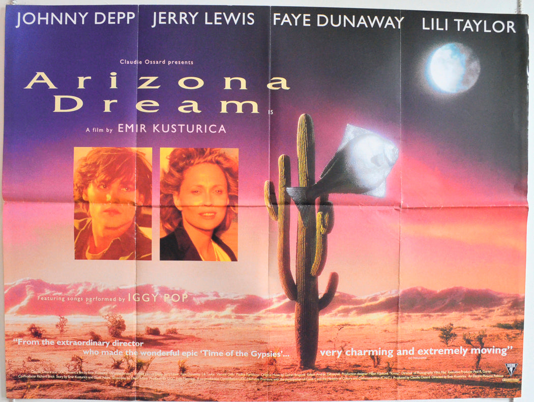 Arizona Dream  Original British Quad Poster - Film Poster - Movie Poster 