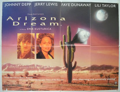 Arizona Dream Original Quad Poster - Film Poster - Movie Poster