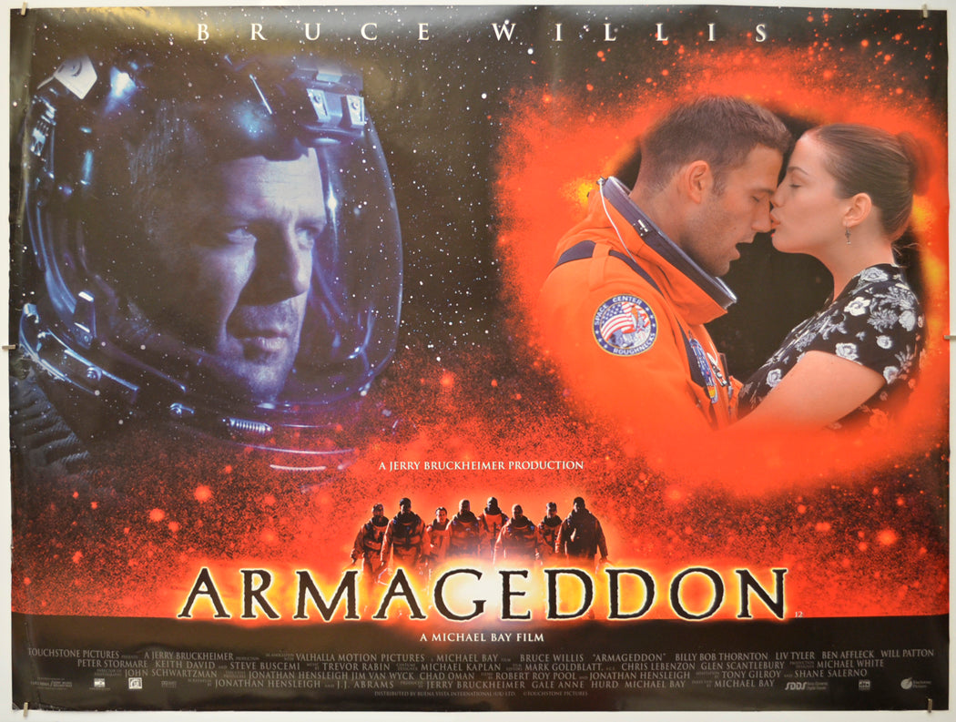 Armageddon  Original Quad Poster - Film Poster - Movie Poster