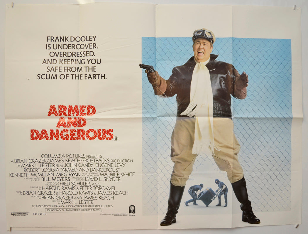 Armed And Dangerous  Original Quad Poster - Film Poster - Movie Poster