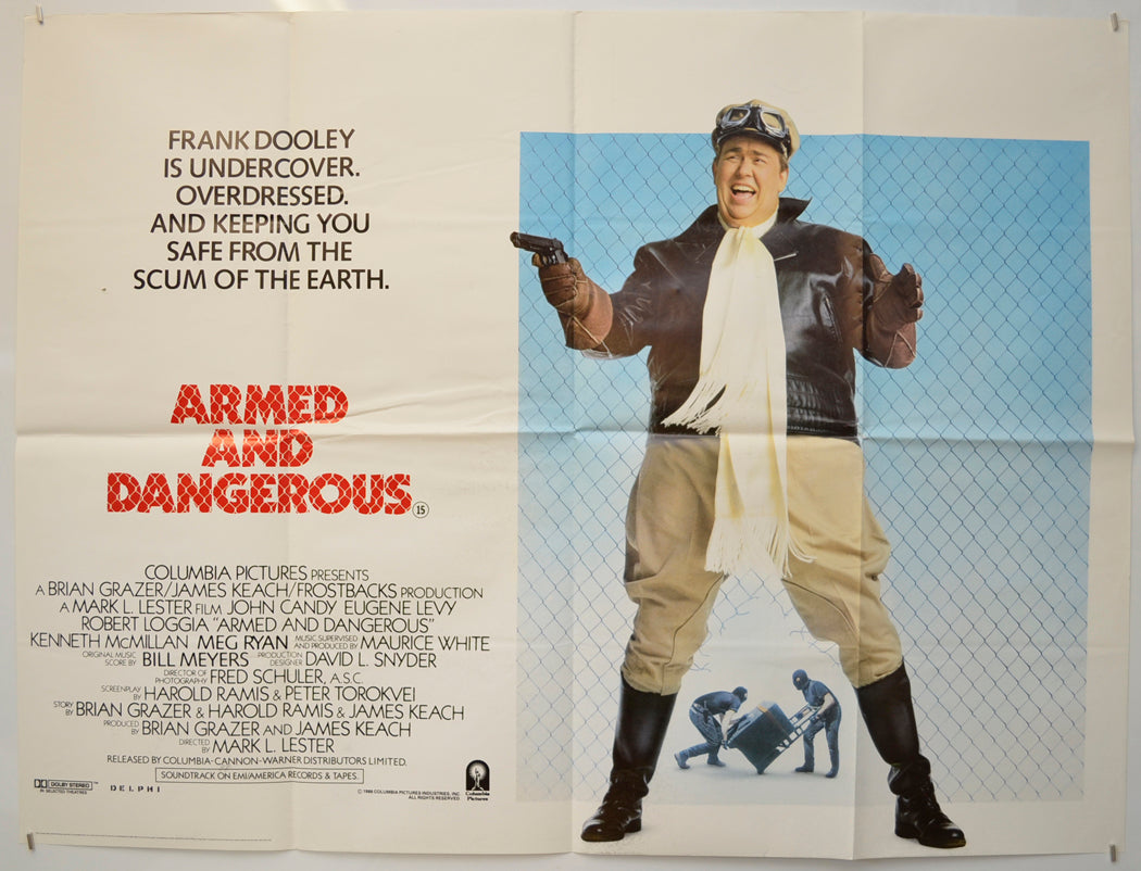 Armed And Dangerous Original Quad Poster - Film Poster - Movie Poster  