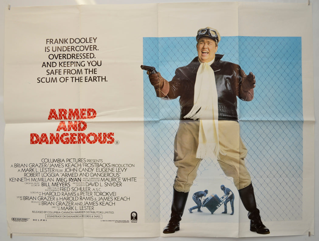 Armed And Dangerous Original Quad Poster - Film Poster - Movie Poster  