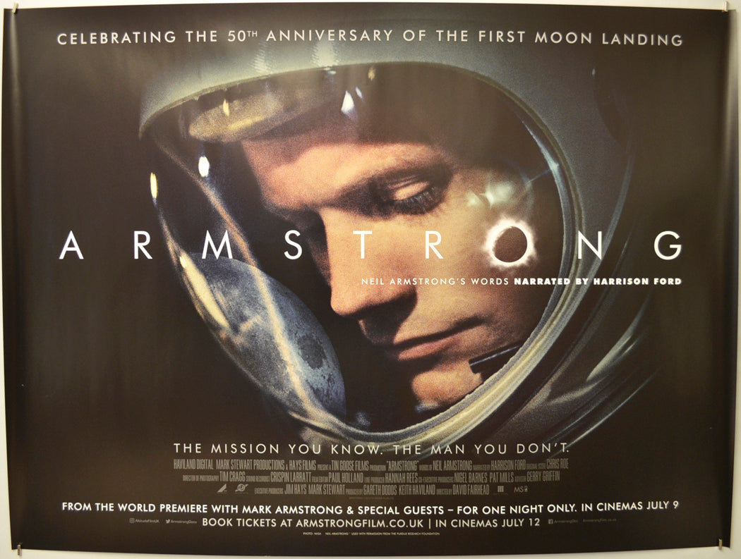 Armstrong Original Quad Poster - Film Poster - Movie Poster