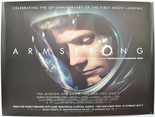 Armstrong Original Quad Poster - Film Poster - Movie Poster