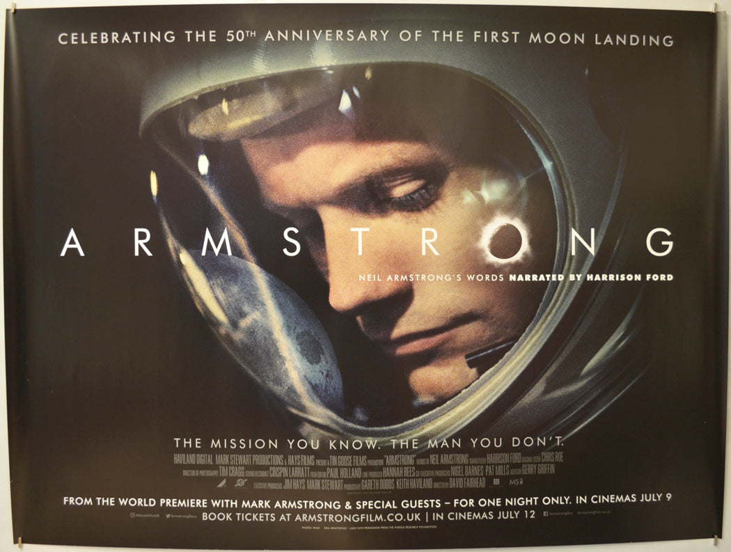 Armstrong Original Quad Poster - Film Poster - Movie Poster