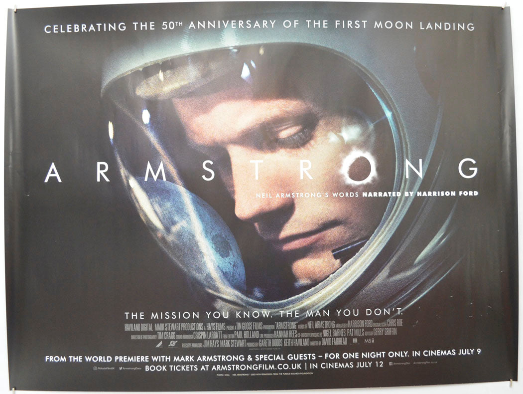 Armstrong Original Quad Poster - Film Poster - Movie Poster