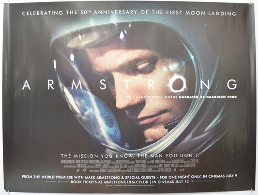 Armstrong Original Quad Poster - Film Poster - Movie Poster