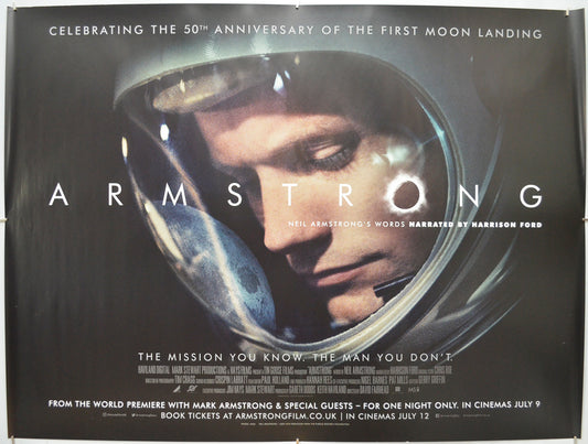 Armstrong Original Quad Poster - Film Poster - Movie Poster  