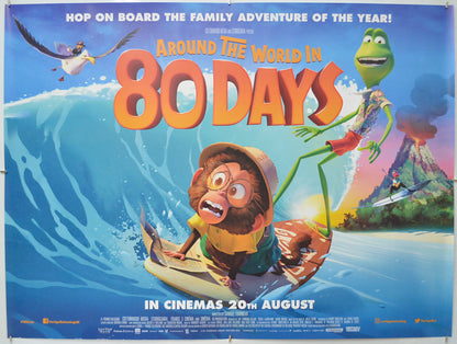 Around The World In 80 Days - Original Quad Poster - Film Poster - Movie Poster