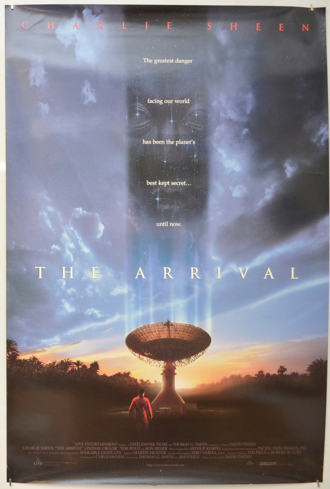 The Arrival Original One Sheet Poster - Film Poster - Movie Poster  