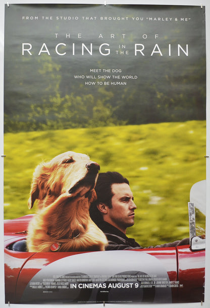 The Art of Racing in the Rain - Original One Sheet Poster - Film Poster - Movie Poster