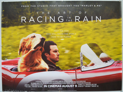 The Art of Racing in the Rain - Original Quad Poster - Film Poster - Movie Poster