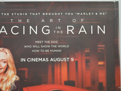 THE ART OF RACING IN THE RAIN (Top Right) Cinema Quad Movie Poster 