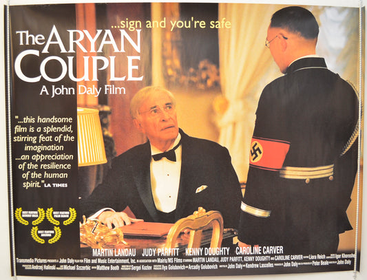 The Aryan Couple  Original Quad Poster - Film Poster - Movie Poster 