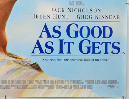 As Good As It Gets (Bottom Right) Cinema Quad Movie Poster 