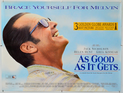 As Good As It Gets - Original Quad Poster - Film Poster - Movie Poster