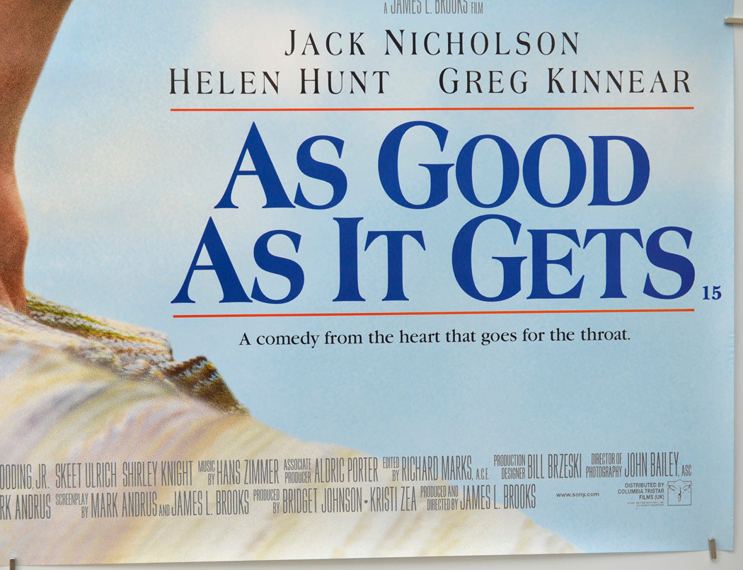 As Good As It Gets (Bottom Right) Cinema Quad Movie Poster 