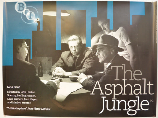 The Asphalt Jungle  (2006 BFI re-release poster)   Original Quad Poster - Film Poster - Movie Poster