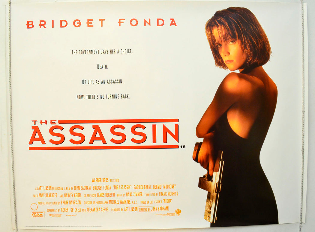 The Assassin  Original British Quad Poster - Film Poster - Movie Poster