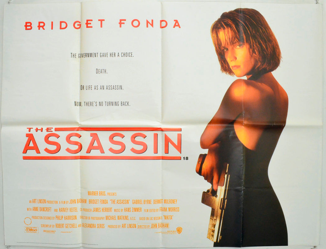 The Assassin Original British Quad Poster - Film Poster - Movie Poster 