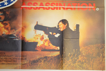 ASSASSINATION (Bottom Right) Cinema Quad Movie Poster 