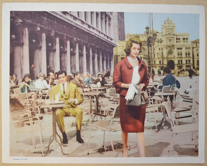 ASSASSINATION IN ROME (Card 7) Cinema Lobby Card Set 