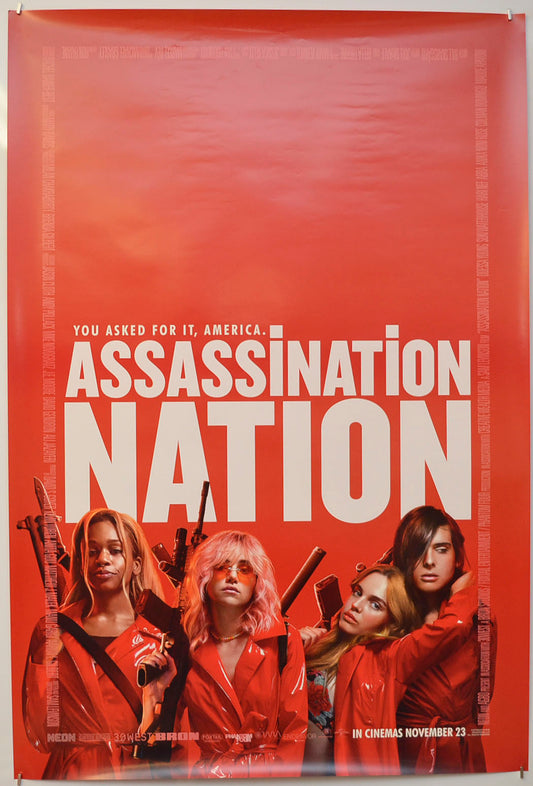 Assassination Nation Original One Sheet Poster - Film Poster - Movie Poster