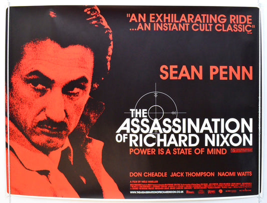 The Assassination Of Richard Nixon Original British Quad Poster - Film Poster - Movie Poster 