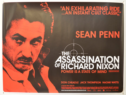 The Assassination Of Richard Nixon Original Quad Poster - Film Poster - Movie Poster  