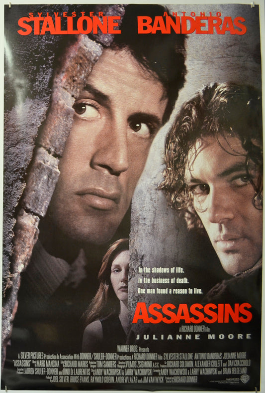 Assassins  Original One Sheet Poster - Film Poster - Movie Poster