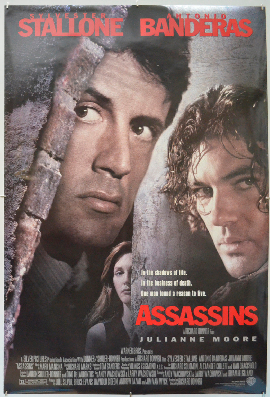 Assassins - Original One Sheet Poster - Film Poster - Movie Poster