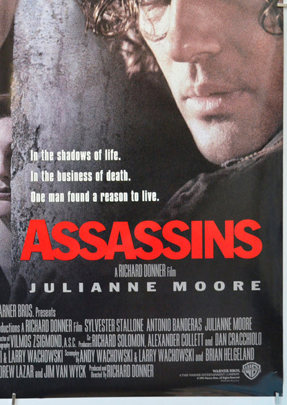 ASSASSINS (Bottom Right) Cinema One Sheet Movie Poster 