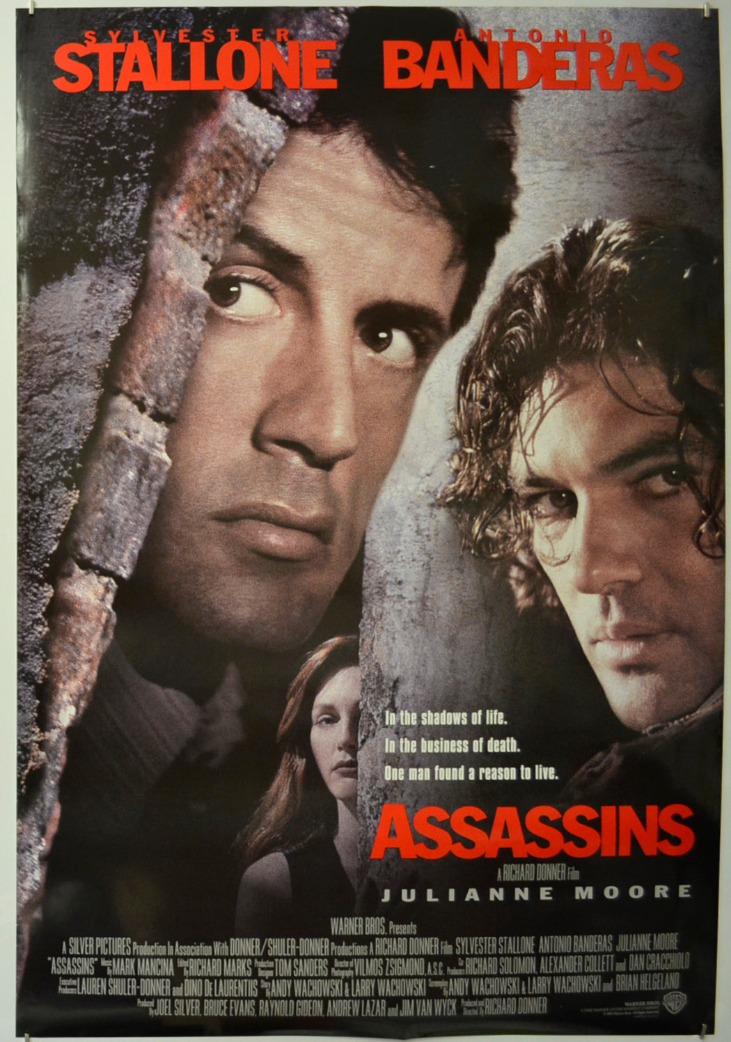 Assassins  Original One Sheet Poster - Film Poster - Movie Poster