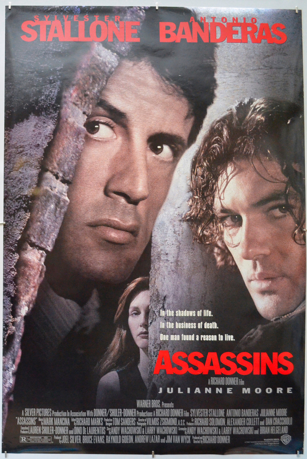 Assassins - Original One Sheet Poster - Film Poster - Movie Poster