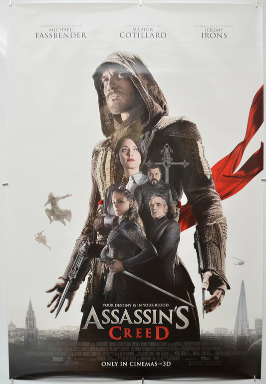 Assassin's Creed - Original One Sheet Poster - Film Poster - Movie Poster