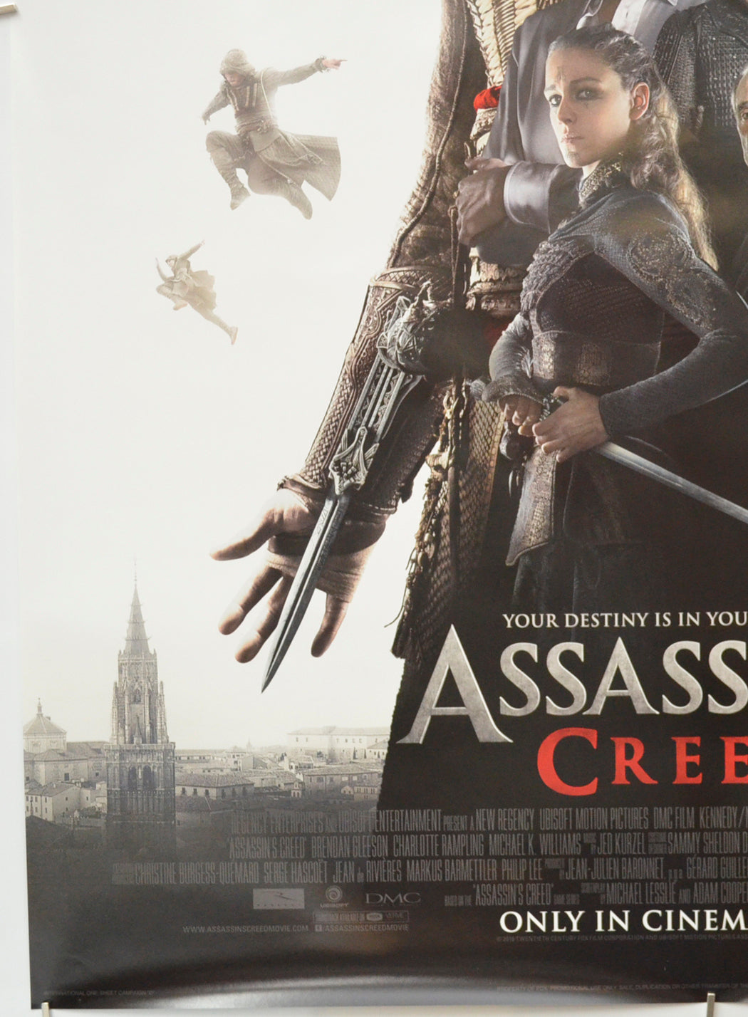 ASSASSIN’S CREED (Bottom Left) Cinema One Sheet Movie Poster 