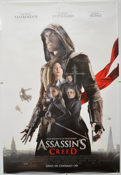 Assassin's Creed - Original One Sheet Poster - Film Poster - Movie Poster