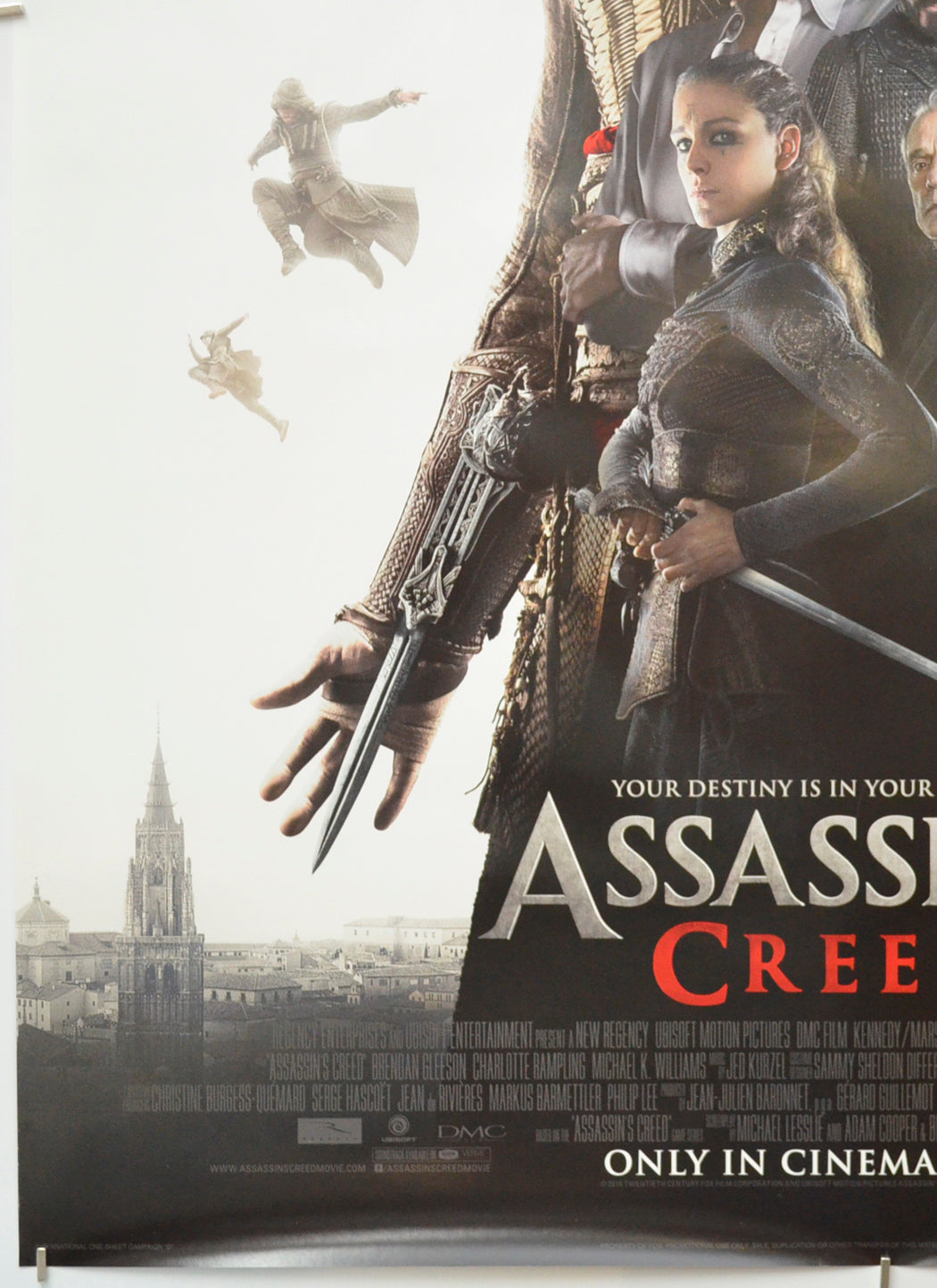 ASSASSIN’S CREED (Bottom Left) Cinema One Sheet Movie Poster 