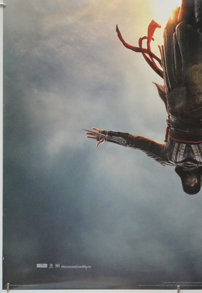 ASSASSIN’S CREED (Bottom Left) Cinema One Sheet Movie Poster 