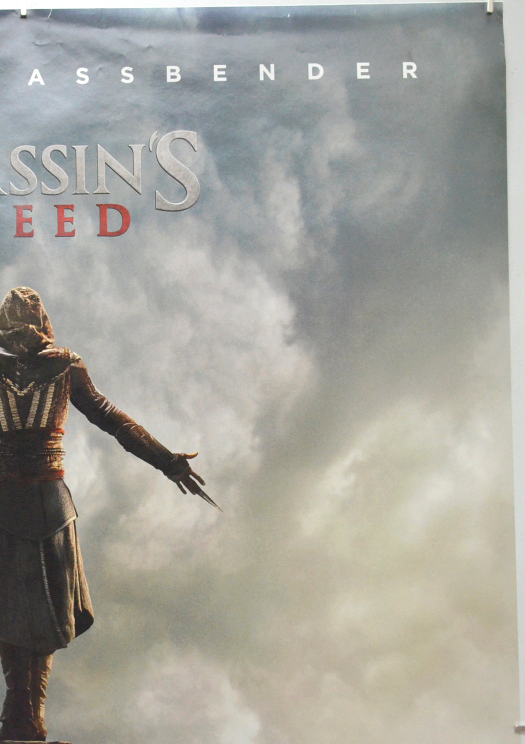 ASSASSIN’S CREED (Top Right) Cinema One Sheet Movie Poster 