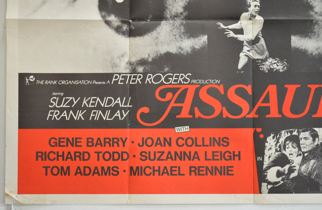 ASSAULT (Bottom Left) Cinema Quad Movie Poster 