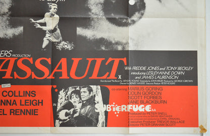 ASSAULT (Bottom Right) Cinema Quad Movie Poster 