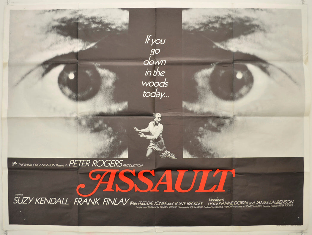 Assault Original Quad Poster - Film Poster - Movie Poster  